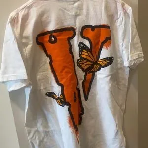 ラグジュアリーストリート★Juice Wrld x Vlone Butterfly Juice WRLD x Vlone Butterfly T-Shirt Black Size S | eBay